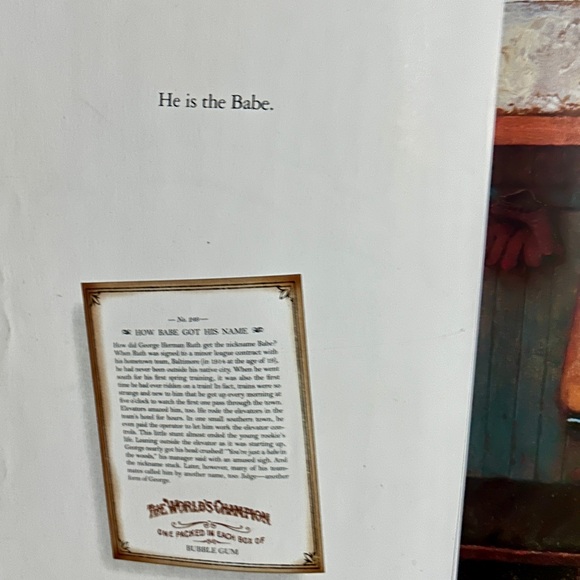 Home Run • Robert Robert Burleigh • 1998 • Harcourt Brace • HC Book - Picture 8 of 12